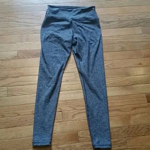 Gray workout leggings